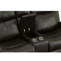 Flexsteel Cody Power Reclining Leather Sofa or Set With Power Tilt Headrest