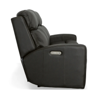 Flexsteel Cody Power Reclining Leather Sofa or Set With Power Tilt Headrest