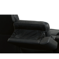 Flexsteel Easton Power Reclining Leather Sofa or Set With Power Tilt Headrest | Power Lumbar