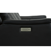 Flexsteel Easton Power Reclining Leather Sofa or Set With Power Tilt Headrest | Power Lumbar