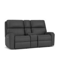 Flexsteel Rio Power Reclining Leather Sofa or Set With Power Tilt Headrest