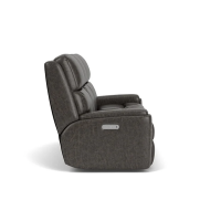Flexsteel Rio Power Reclining Leather Sofa or Set With Power Tilt Headrest