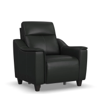 Flexsteel Walter Power Reclining Leather Sofa or Set With Power Tilt Headrest
