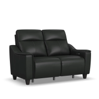 Flexsteel Walter Power Reclining Leather Sofa or Set With Power Tilt Headrest