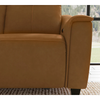 Flexsteel Walter Power Reclining Leather Sofa or Set With Power Tilt Headrest
