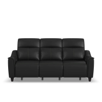 Flexsteel Walter Power Reclining Leather Sofa or Set With Power Tilt Headrest