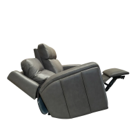 Flexsteel Wyatt Power Reclining Leather Sofa or Set - With Power Tilt Headrest | Power Lumbar