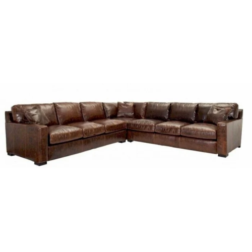 Max Oversized Seating Leather Sectional