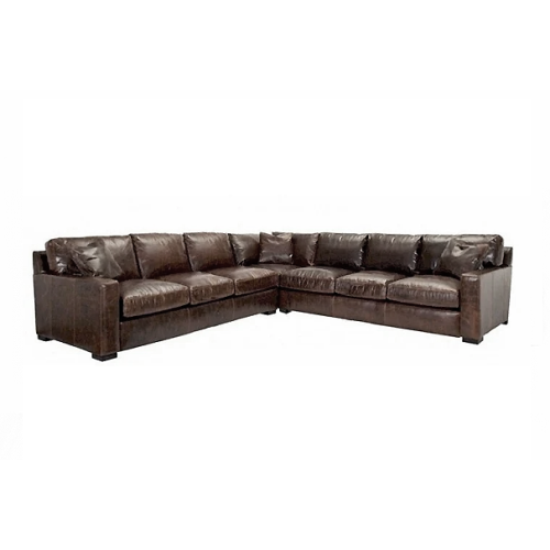 Max Oversized Seating Leather Sectional
