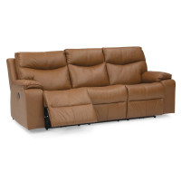 Cressa Reclining Leather Sectional
