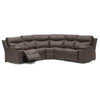 Cressa Reclining Leather Sectional