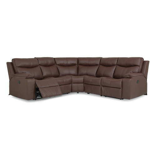 Cressa Reclining Leather Sectional
