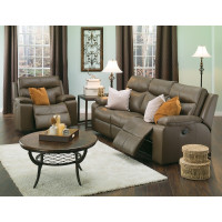 Cressa Reclining Leather Sectional
