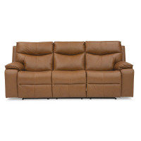 Cressa Reclining Leather Sectional