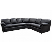 Callen Leather Sectional