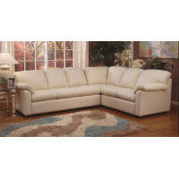 Callen Leather Sectional