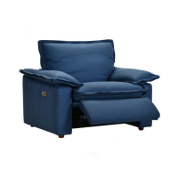 Clova Power Reclining Leather Sofa or Set With Power Headrests