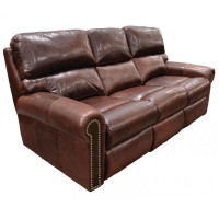 Solano Reclining Leather Sofa or Set - Available with Power Recline | Power Lumbar