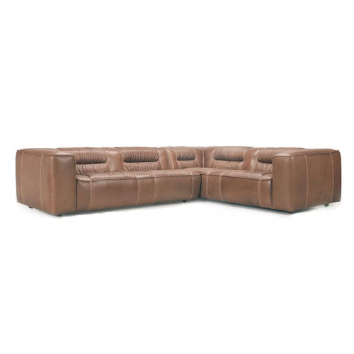 Perra Leather Sectional Get FREE Leather Samples