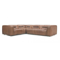 Perra Leather Sectional
