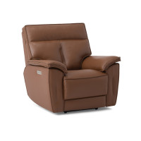 Coasta Power Reclining Leather Sofa or Set - Available With Power Tilt Headrest | Power Lumbar