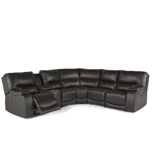 Palliser Norwood Reclining Leather Sectional