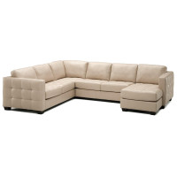 Barkley Leather Sectional