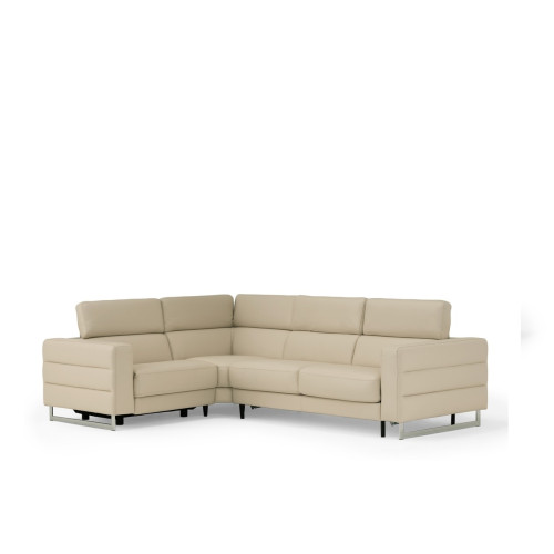 Palliser Marco Leather Reclining Sectional with Adjustable Headrests