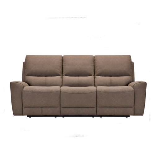 Cinna Power Reclining Leather Sofa or Set with Power Headrests & Power Lumbar