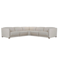 Jessa Power Reclining Leather Sectional With Power Headrest