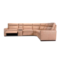 Moria Power Reclining Leather Sectional