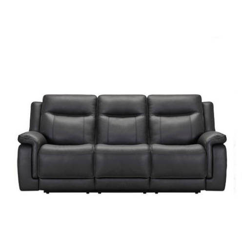Bayce Power Reclining Leather Sofa or Set with Power Headrests Power Lumbar