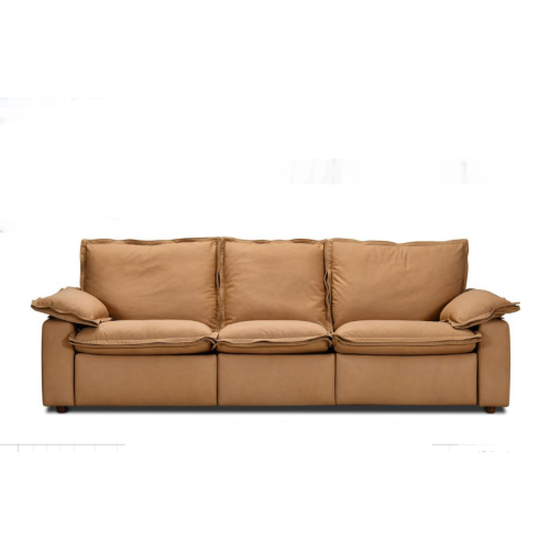 Clova Power Reclining Leather Sofa or Set With Power Headrests
