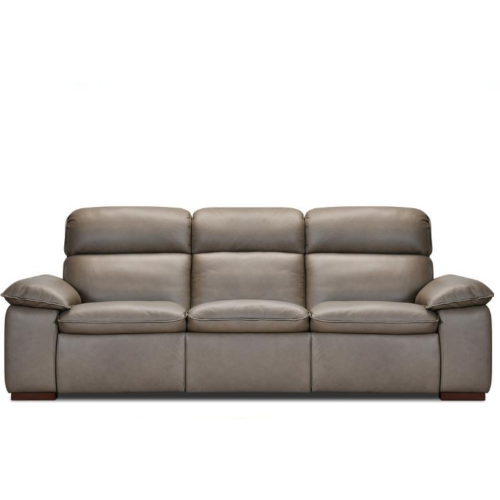 Palma Power Reclining Leather Sofa or Set With Power Headrests