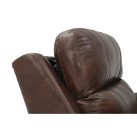 Kenna Power Reclining Leather Sectional - Available With Power Tilt Headrest | Power Lumbar