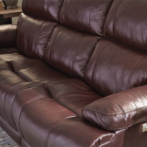 Kenna Power Reclining Leather Sofa or Set - Available With Power Tilt Headrest | Power Lumbar