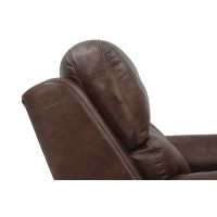 Kenna Power Reclining Leather Sectional - Available With Power Tilt Headrest | Power Lumbar
