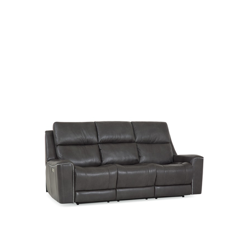 Tessa Bay Power Reclining Leather Sofa or Set - Available With Power Tilt Headrest | Power Lumbar