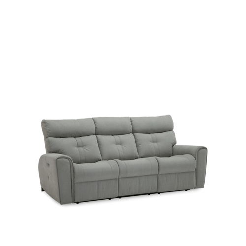 Marath Power Reclining Leather Sofa or Set with Power Tilt Headrest