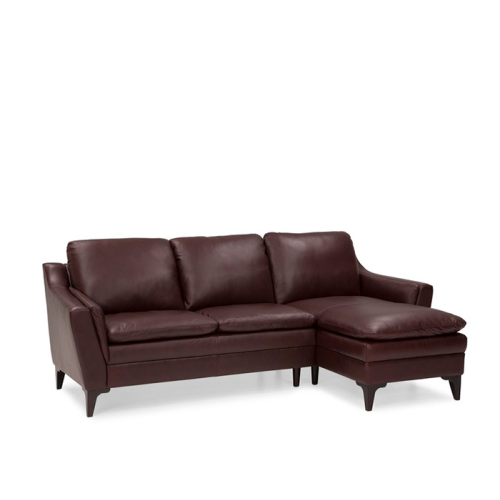 Silra Leather Sectional