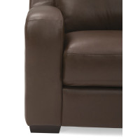 Salena Leather Power Reclining Sectional