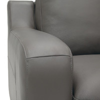 Salena Leather Power Reclining Sectional