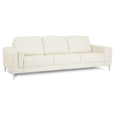 Sannelle Leather Sectional