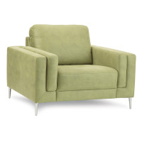 Sannelle Leather Sectional