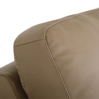 Sannelle Leather Sectional
