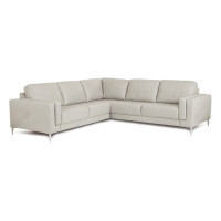 Sannelle Leather Sectional