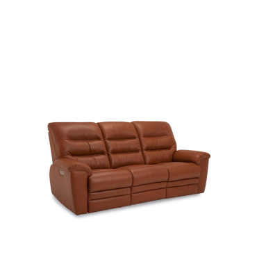 Kaela Power Reclining Leather Sectional - Available With Power Headrest | Power Lumbar