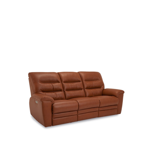 Kaela Power Reclining Leather Sectional - Available With Power Headrest | Power Lumbar
