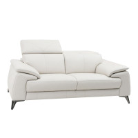 Dahlis Power Reclining Leather Sofa or Set With Power Adjustable Headrest