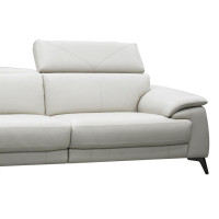 Dahlis Power Reclining Leather Sofa or Set With Power Adjustable Headrest